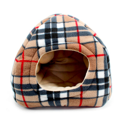 Beige Nova Checked Hidey House