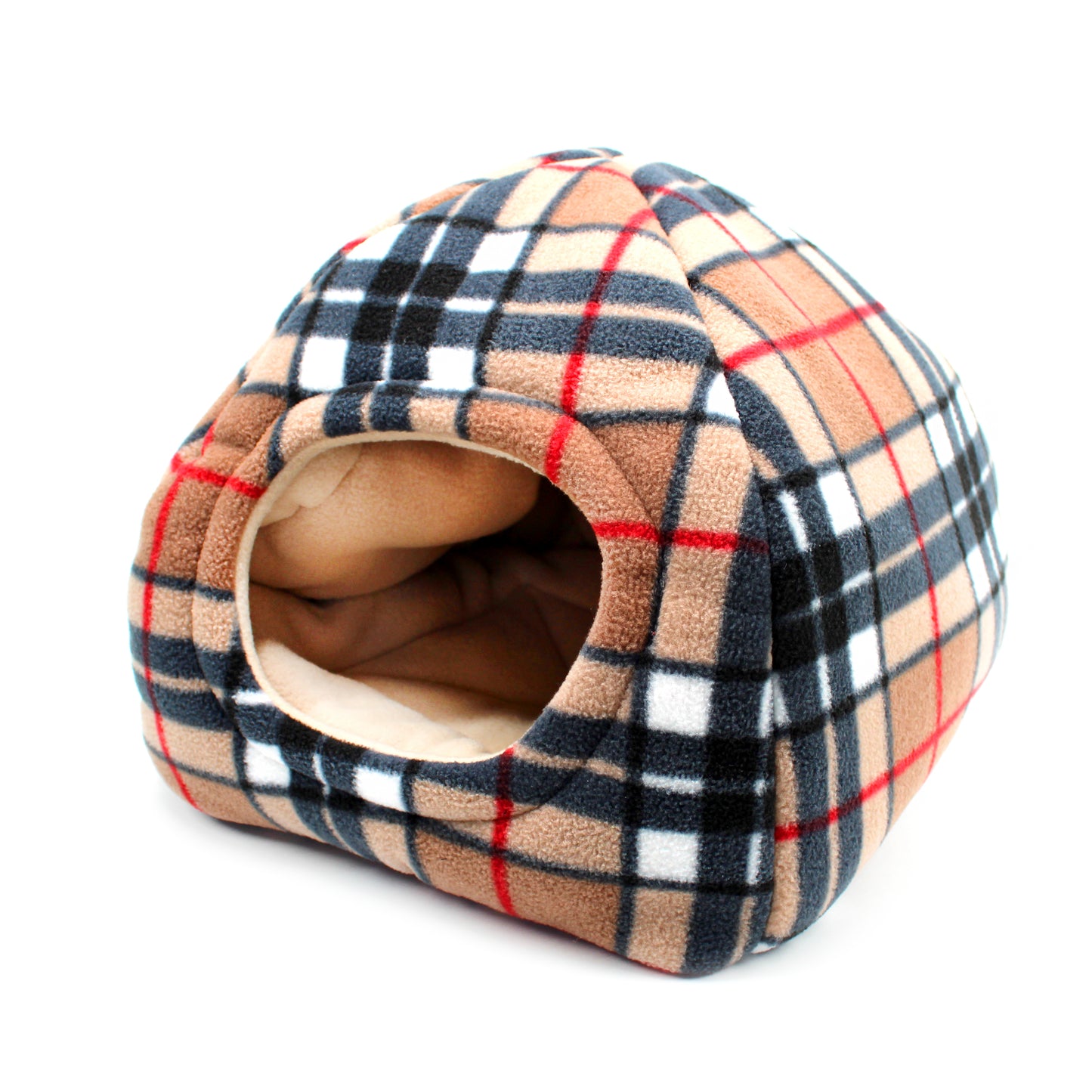 Beige Nova Checked Hidey House