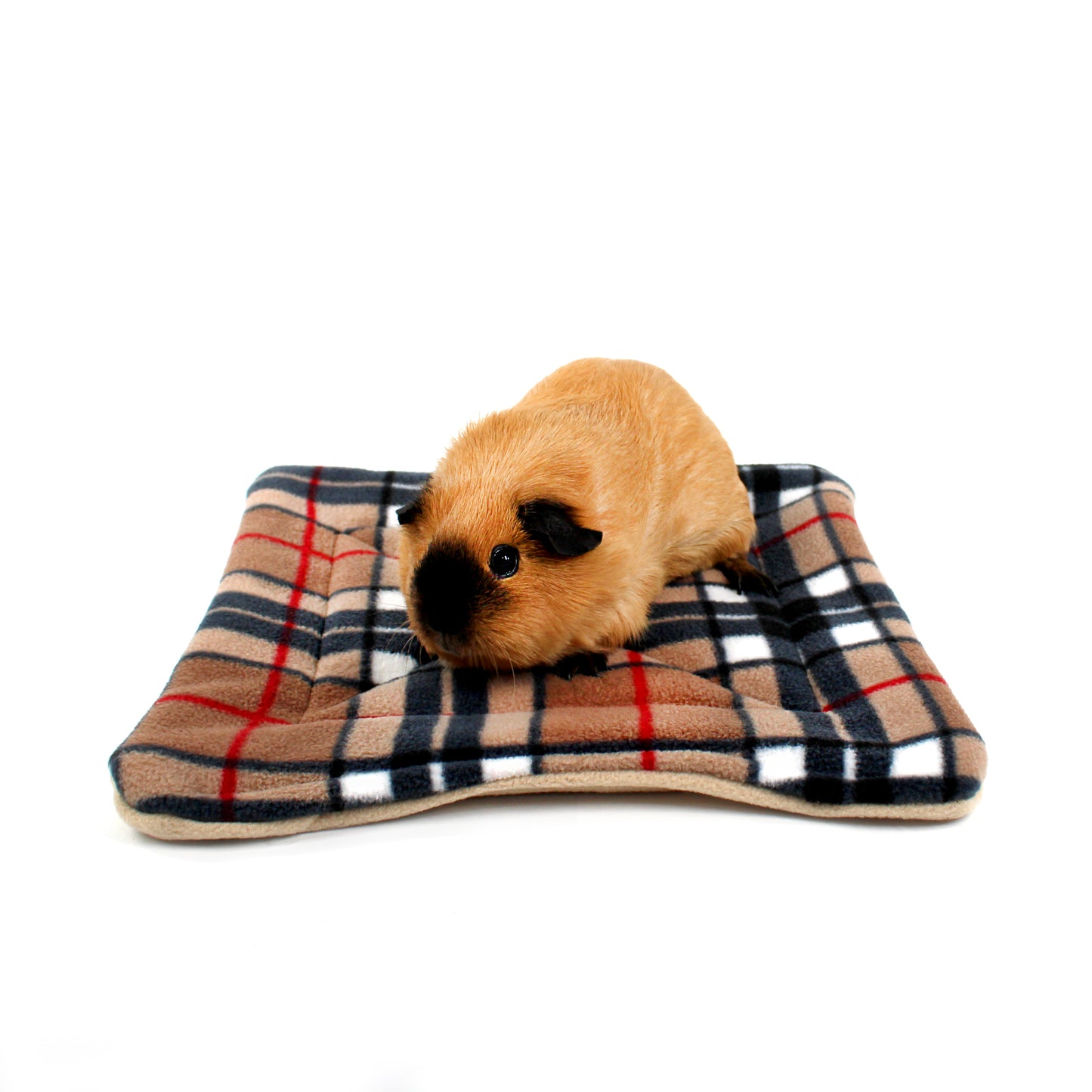 Beige Nova Checked Large Square Pee Pad