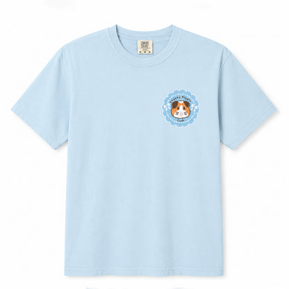 Chonky Piggie Club Guinea Pig T-Shirt - Blue