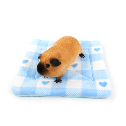 Large Blue Heart Pattern Square Pee Pad