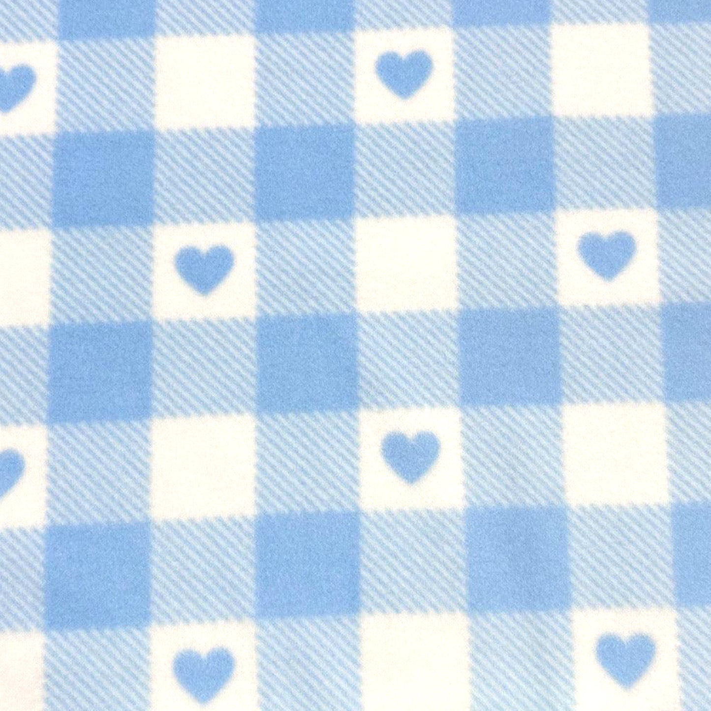 Baby Blue Hearts Doughnut Bed