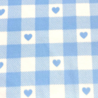 Baby Blue Hearts Doughnut Bed