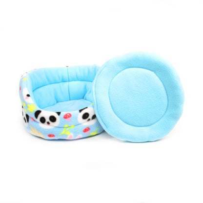 Blue Panda Cuddle Cup Bed for Guinea Pigs