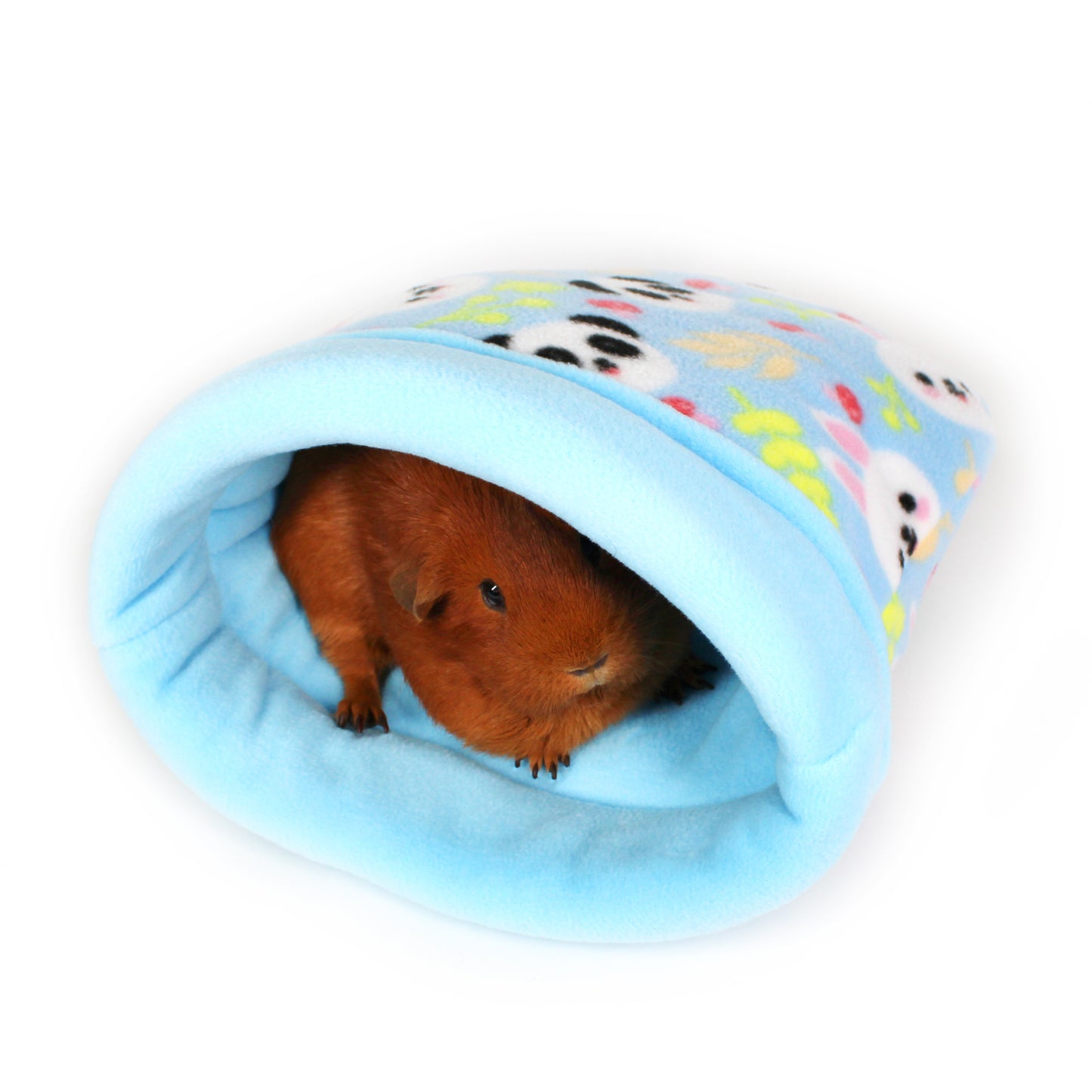 Blue Panda Cuddle Sack for Guinea Pigs
