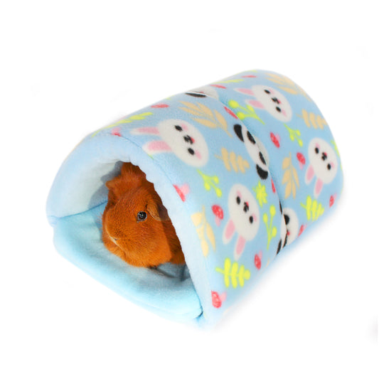 Blue Panda Squish Tunnel for Guinea Pigs