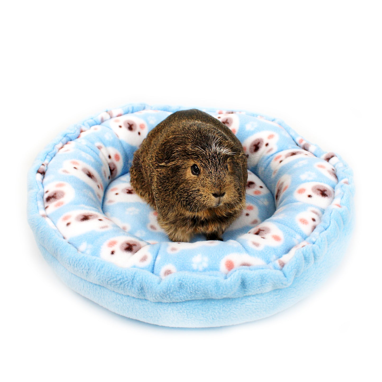 Blue Polar Bear Doughnut Bed