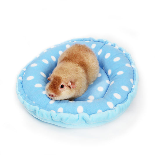 Blue Polka Dot Doughnut Bed
