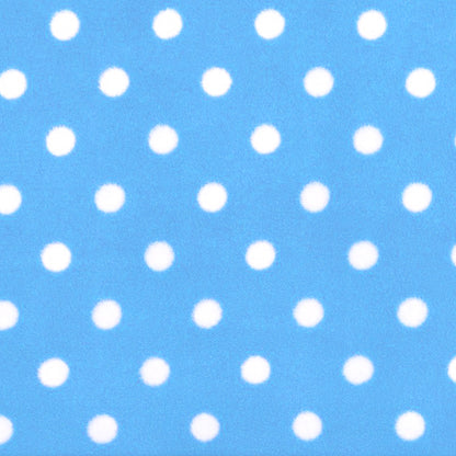 Blue Polka Dot Doughnut Bed