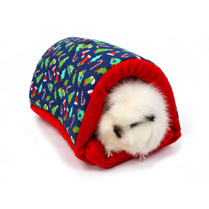 Blue Christmas Novelty Guinea Pig Accessory Bundle Deal