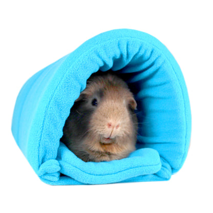 Rich Blue Squish Tunnel for Guinea Pigs