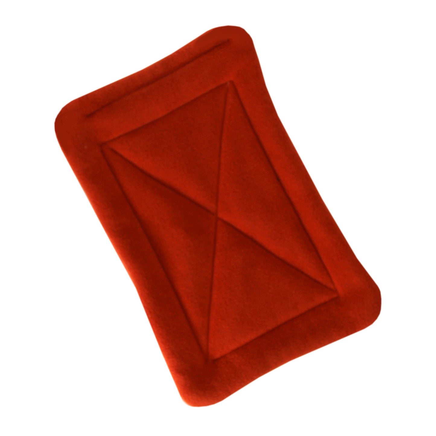 Autumn Leaves Guinea Pig Snuggle Tunnel, the rust coloured 5 layered zorb pee pad