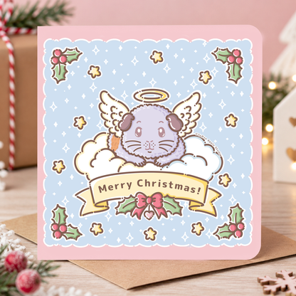 Christmas Guinea Pig Cards Bundle – Set of 9 Designs