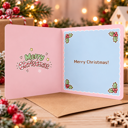 Christmas Guinea Pig Cards Bundle – Set of 9 Designs