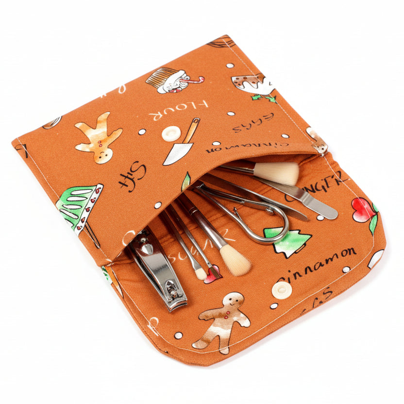 Christmas Gingerbread Pouch