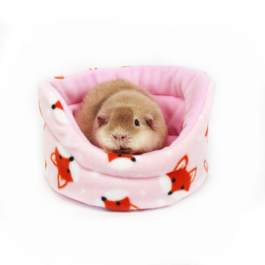 Foxy Fleece Cuddle Cup Bed