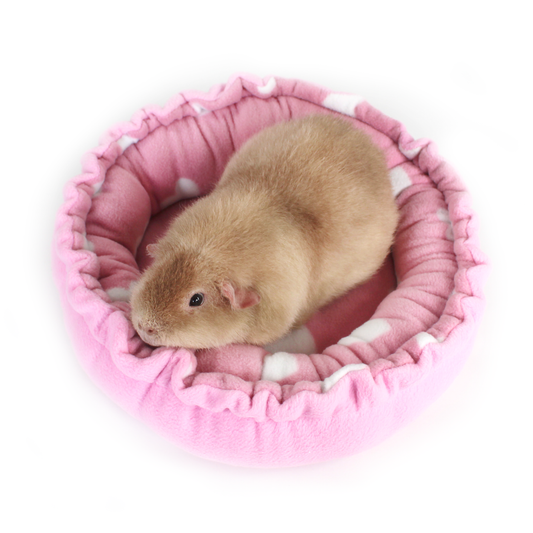 Valentine's Day Doughnut Bed for Guinea Pigs