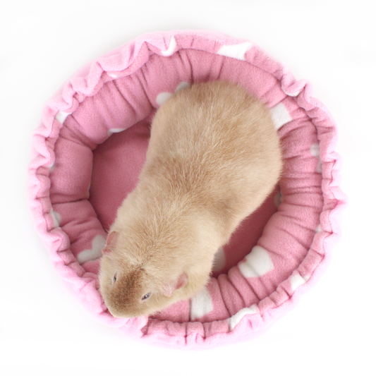 Valentine's Day Doughnut Bed for Guinea Pigs