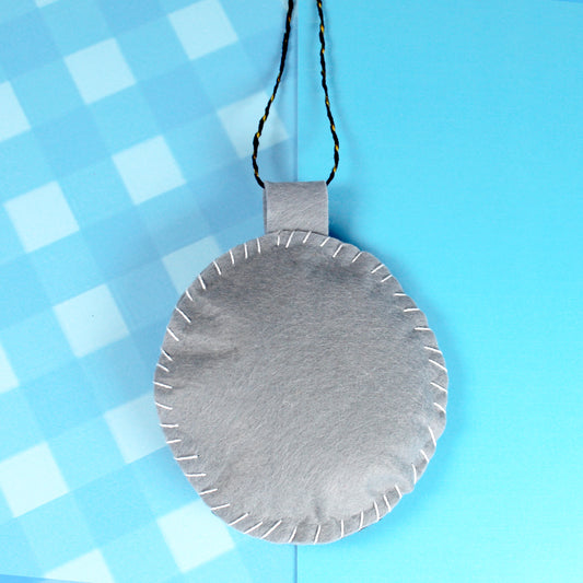 Felt Black & orange Guinea Pig Decoration