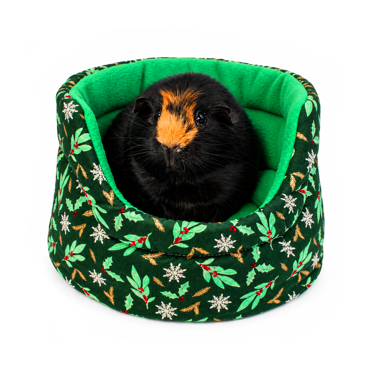 Festive Holly Guinea Pig Accessory Bundle Deal