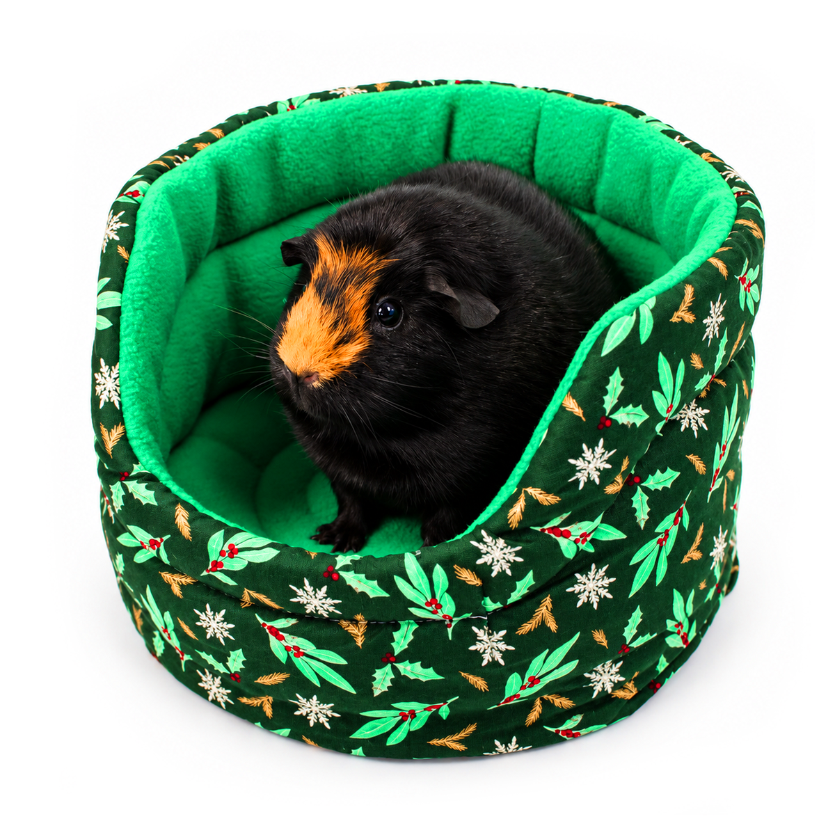 Festive Holly Guinea Pig Accessory Bundle Deal