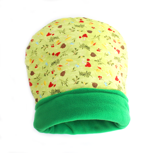 Green Mushroom Cuddle Sack