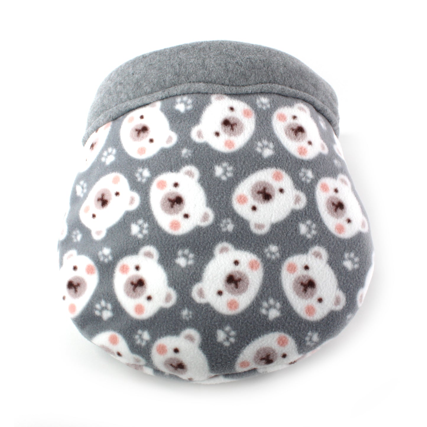 Grey Polar Bear Cuddle Sack for Guinea Pigs