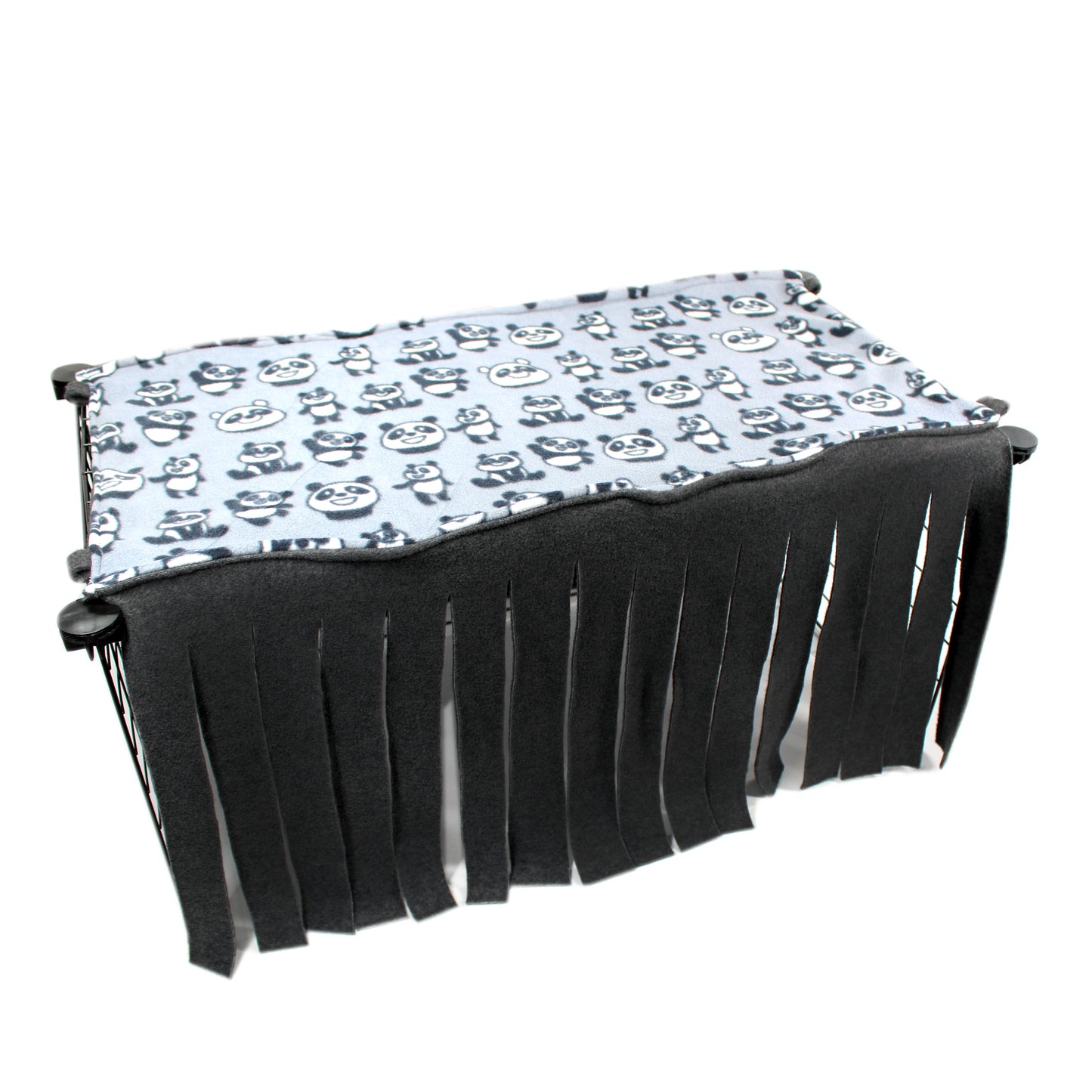 Grey Panda Large Fleece Forest for Guinea Pigs