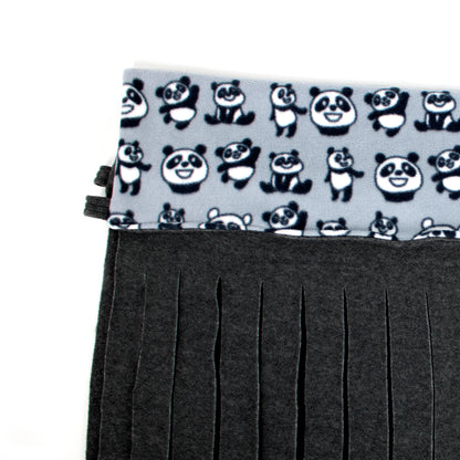 Grey Panda Large Fleece Forest for Guinea Pigs