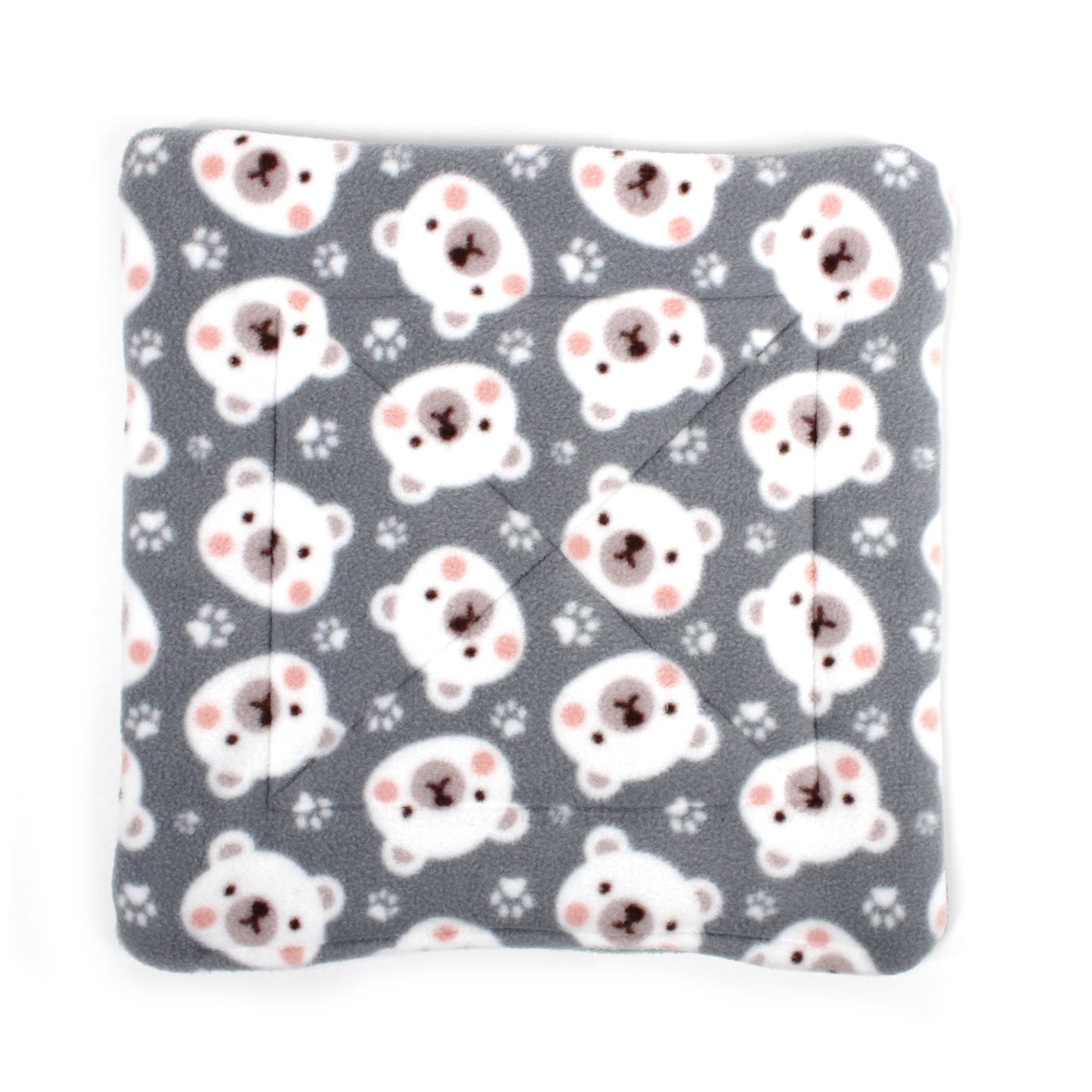 Grey Polar Bear Large  Square Pee Pad
