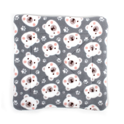 Grey Polar Bear Large  Square Pee Pad