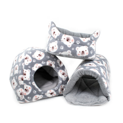 Grey Polar Bear Guinea Pig Accessory Bundle Deal
