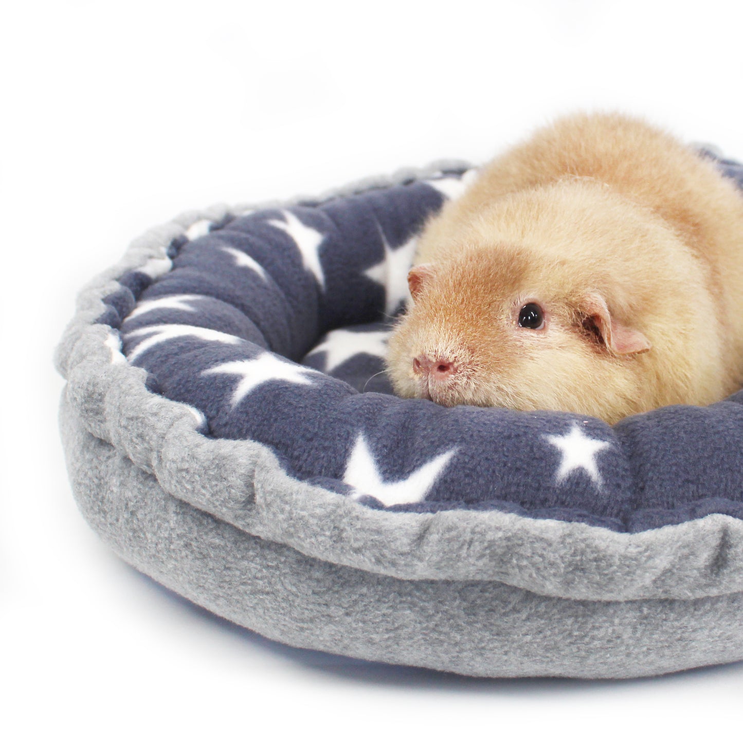 Grey Star Doughnut Bed