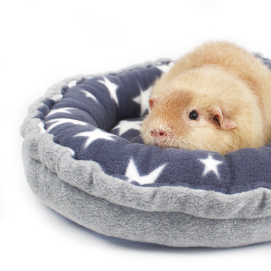 Grey Star Doughnut Bed