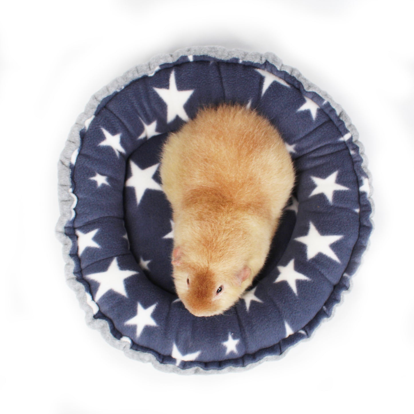 Grey Star Doughnut Bed