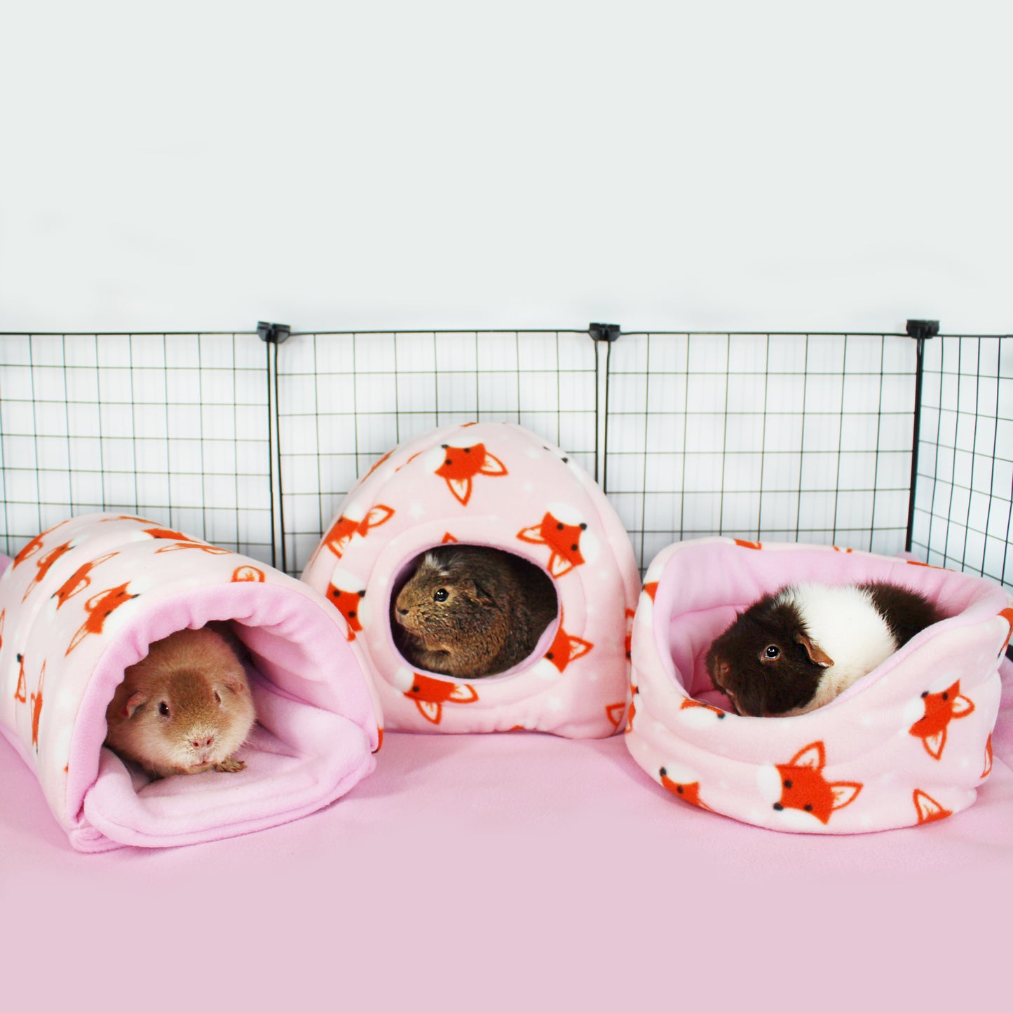 Foxy Fleece Guinea Pig Accessory Bundle