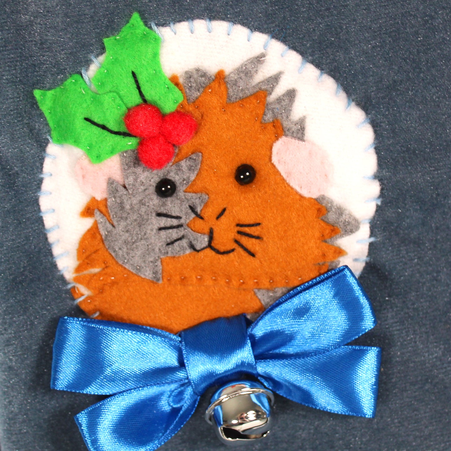 Abyssinian Guinea Pig Luxury Christmas Stocking