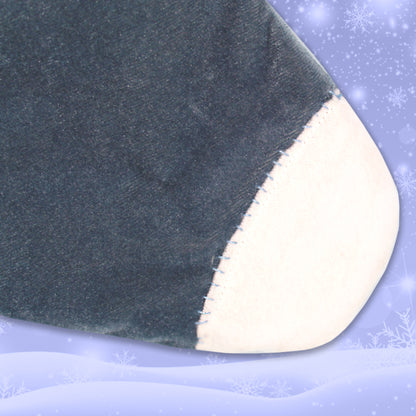 White And Grey Guinea Pig Luxury Christmas Stocking