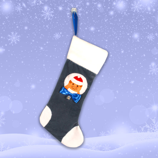 Orange Guinea Pig Luxury Christmas Stocking