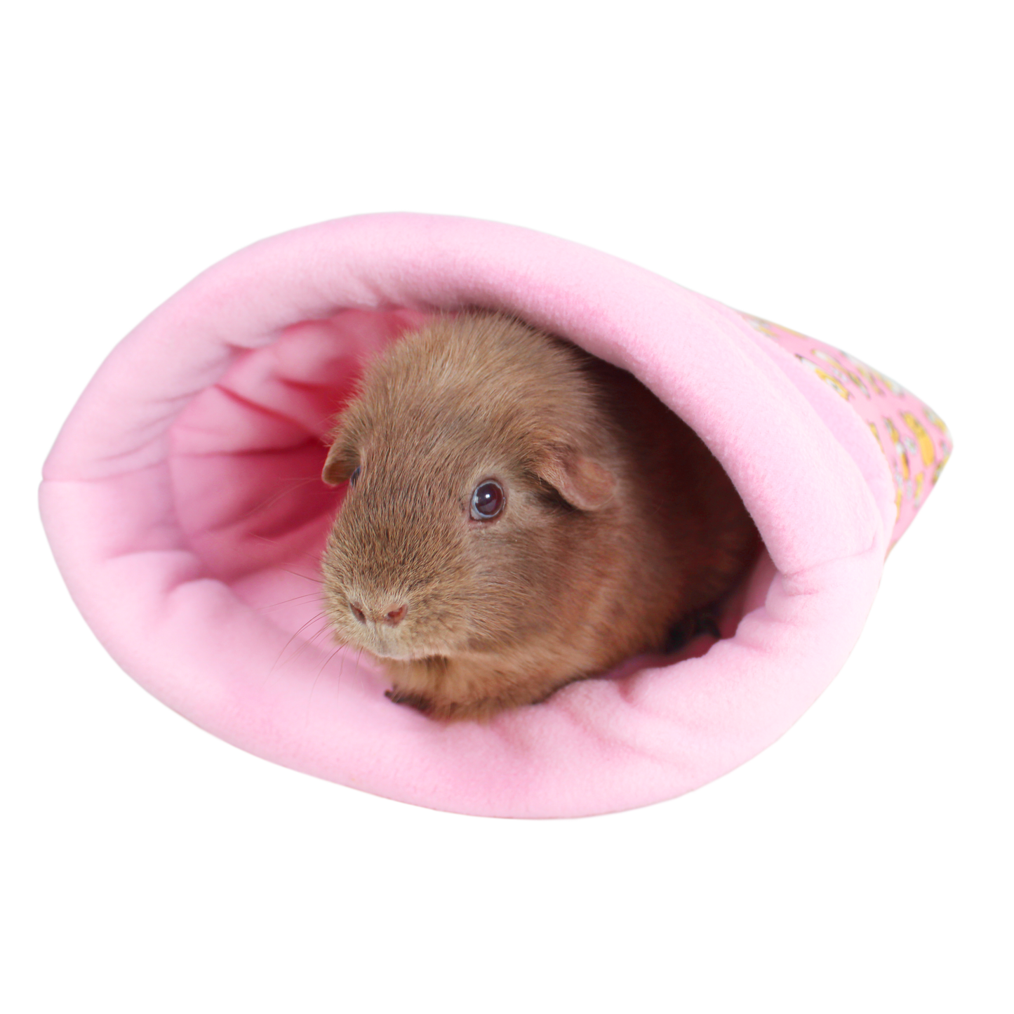Pink Guinea Pig Pattern Cuddle Sack