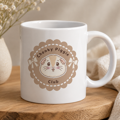 Chonky Piggy Club Halloumi Guinea Pig Mug