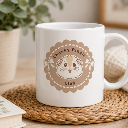 Chonky Piggy Club Halloumi Guinea Pig Mug