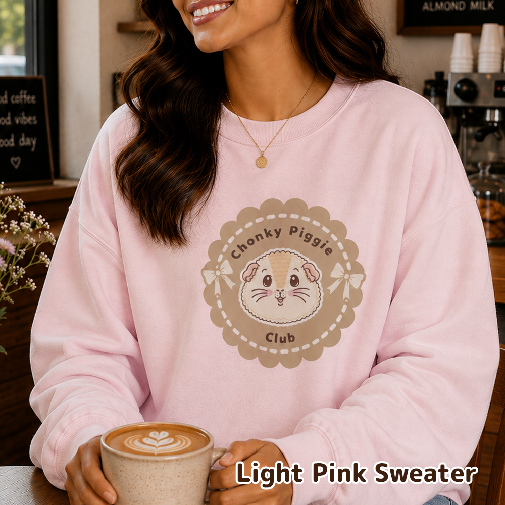 Chonky Piggy Club Halloumi Crewneck Sweatshirt