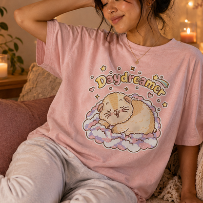 Halloumi the Daydreamer Guinea Pig T-Shirt