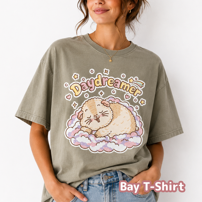 Halloumi the Daydreamer Guinea Pig T-Shirt