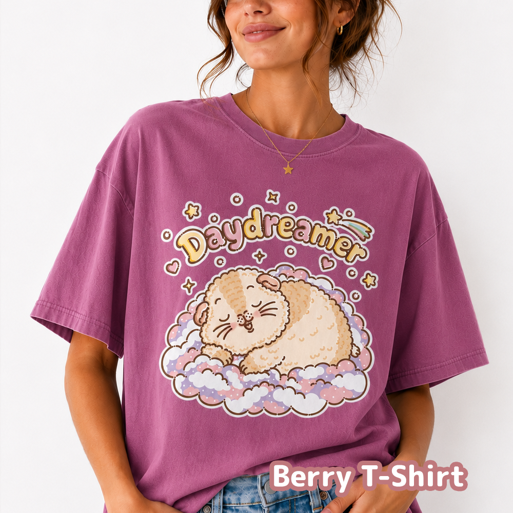 Halloumi the Daydreamer Guinea Pig T-Shirt