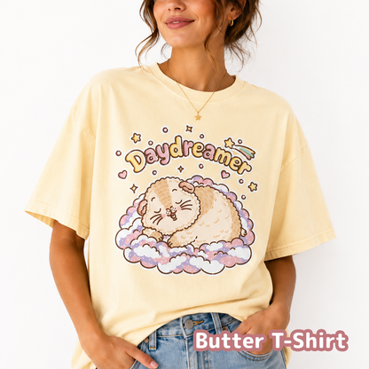 Halloumi the Daydreamer Guinea Pig T-Shirt