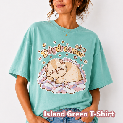 Halloumi the Daydreamer Guinea Pig T-Shirt