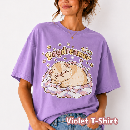 Halloumi the Daydreamer Guinea Pig T-Shirt
