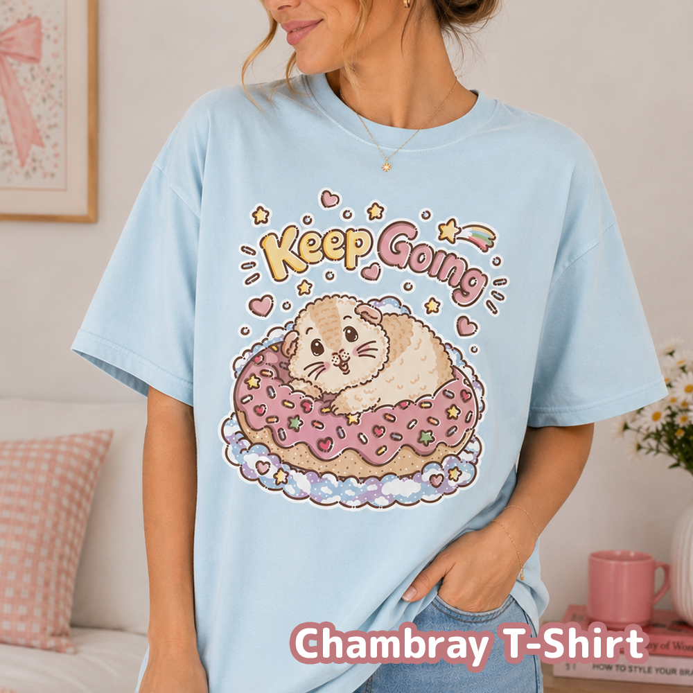 Keep Going Guinea Pig T-Shirt